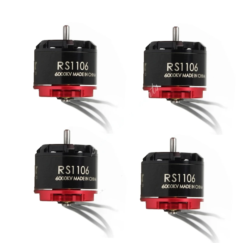 4 шт./лот оригинальный EMAX RS1106 4500kv 6000kv 7500KV бесщеточный двигатель для FPV RACER Quadcopter RC