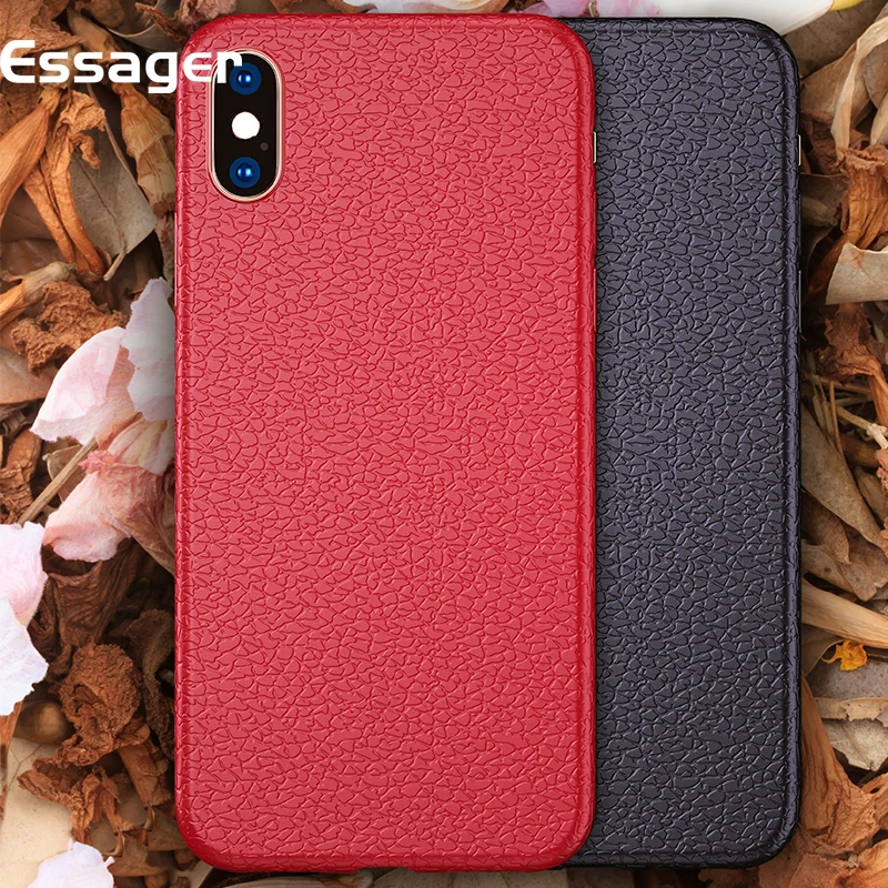 Чехол для телефона Essager iPhone X R S Xs Max Роскошный чехол мягкий силиконовый 10 8 7 Plus