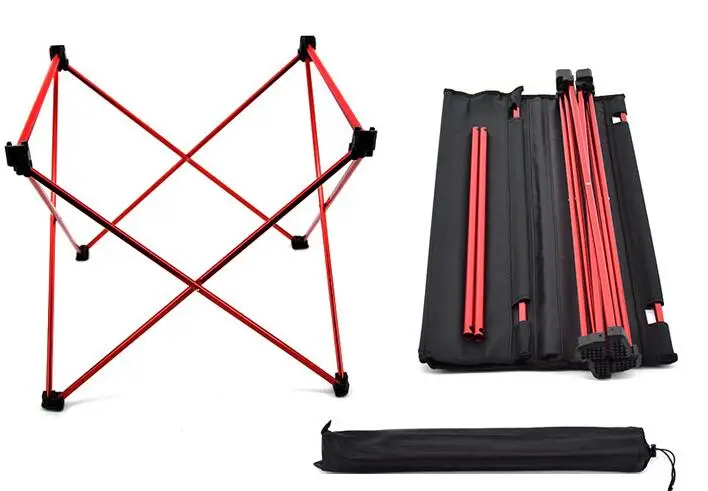 Portable folding table picnic outdoor dining table set ultralight pliante table desk camping