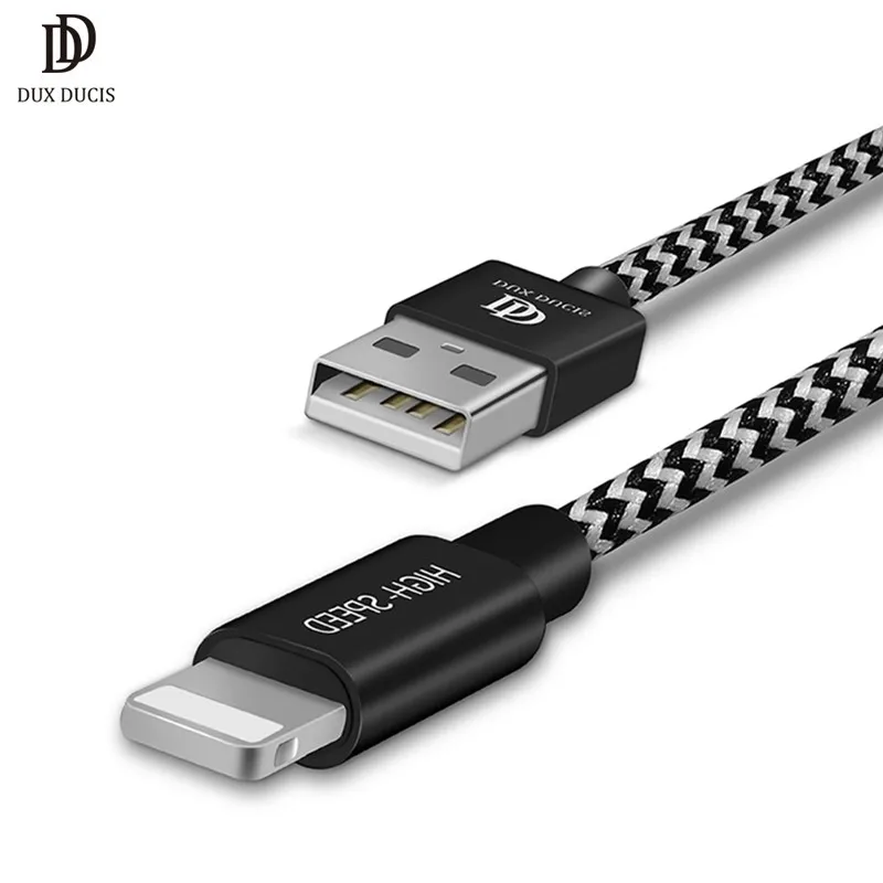 USB зарядный кабель для iPhone SE 8 Pin нейлоновый плетеный быстрой зарядки 11 Xs XR Max 7 6 6S Plus