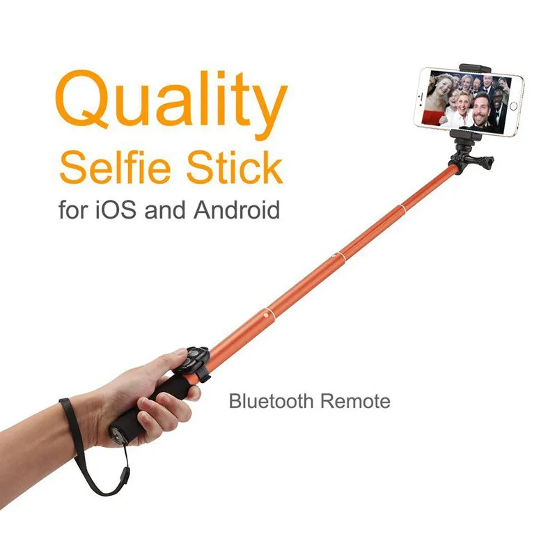 orange stick monopod