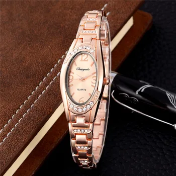 

Luxury Small Rose Gold Women Watches Fashion Stainless Steel Bracelet Woman Dress Watch Ladies Casual Hand-Chain Clock Hot #2TWF