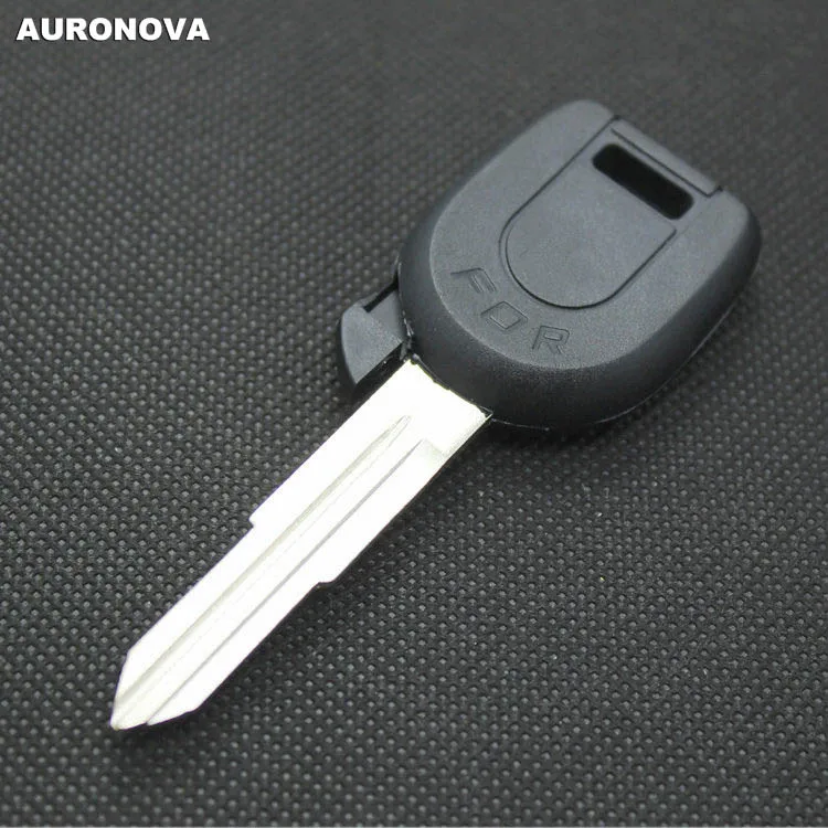 Auronva для Mitsubishi Eclipse Galant Endeavor замена ключа автомобиля Аварийный корпус с невырезанным левым лезвием логотип Тип 2