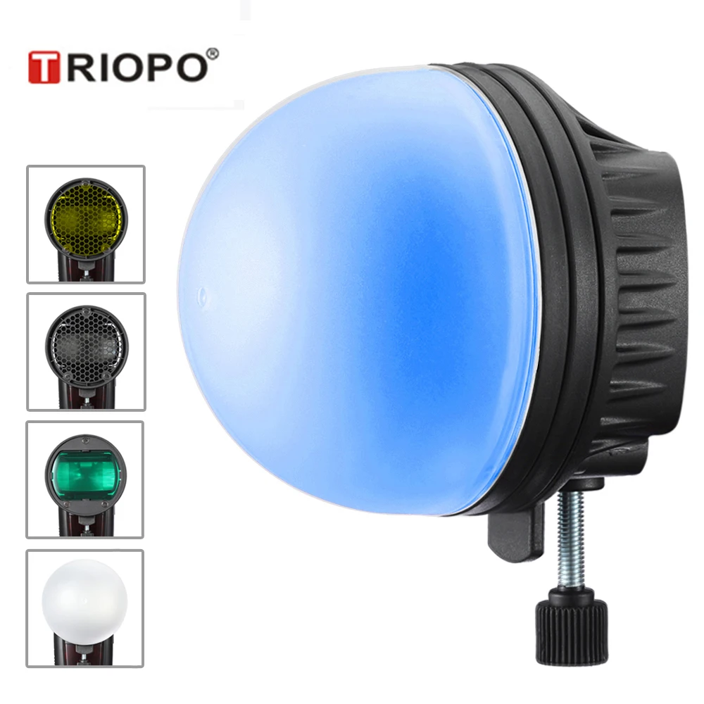 TRIOPO MagDome цветной фильтр отражатель соты шаровой рассеиватель наборы для GODOX tt600