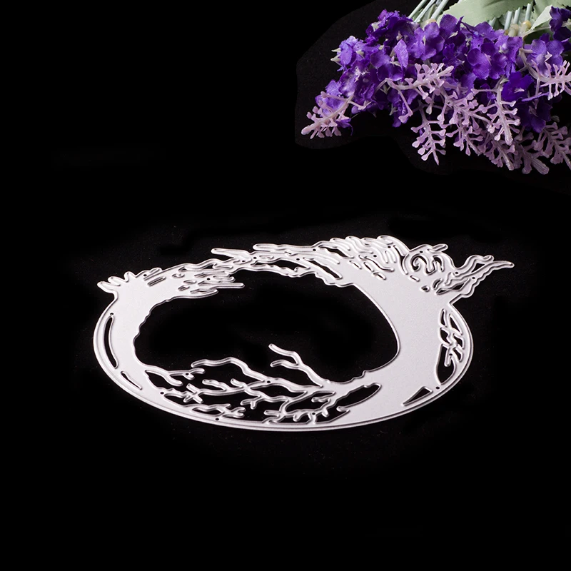  ABOOM 1PC Branch Design Embossing Folder Die Cut Metal Carbon Steel Cutting Dies Scrapbook DIY Albu - 32833981616