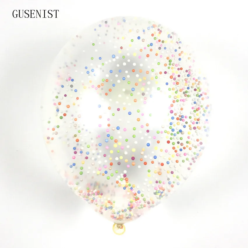 

5Pcs 12inch Confetti Latex Balloon Balloon Romantic Wedding Decoration Gold Foam Clear Confetti Balloons Birthday Party Supplies