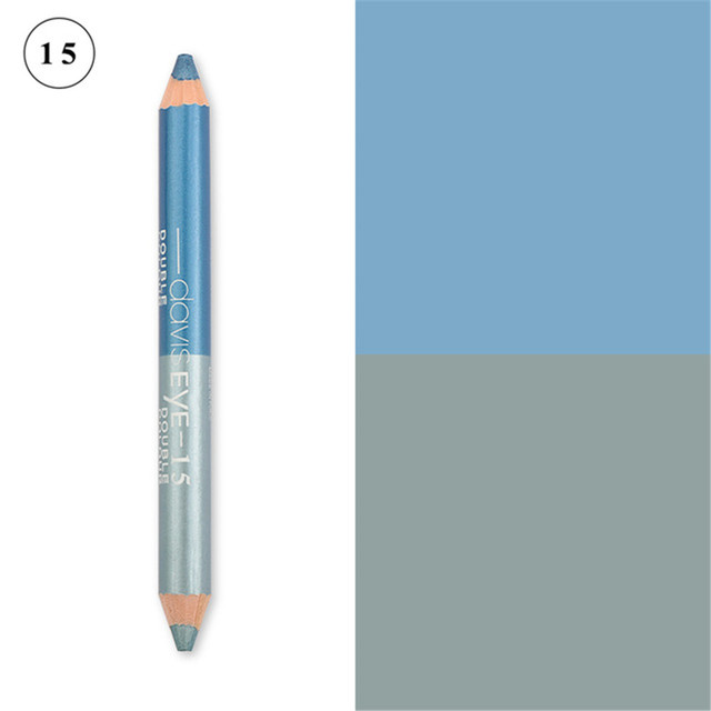 Double head Highlighter Glitter Eyeshadow Eyeliner Pen Durable Waterproof Sweatproof Double Color Long Lasting Beauty Makeup