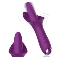 Erotic toys Tongue Vibrators Pussy Clitoris Stimulator Nipple Vagina Clit Massage Female Masturbation adult Sex Toys for Women