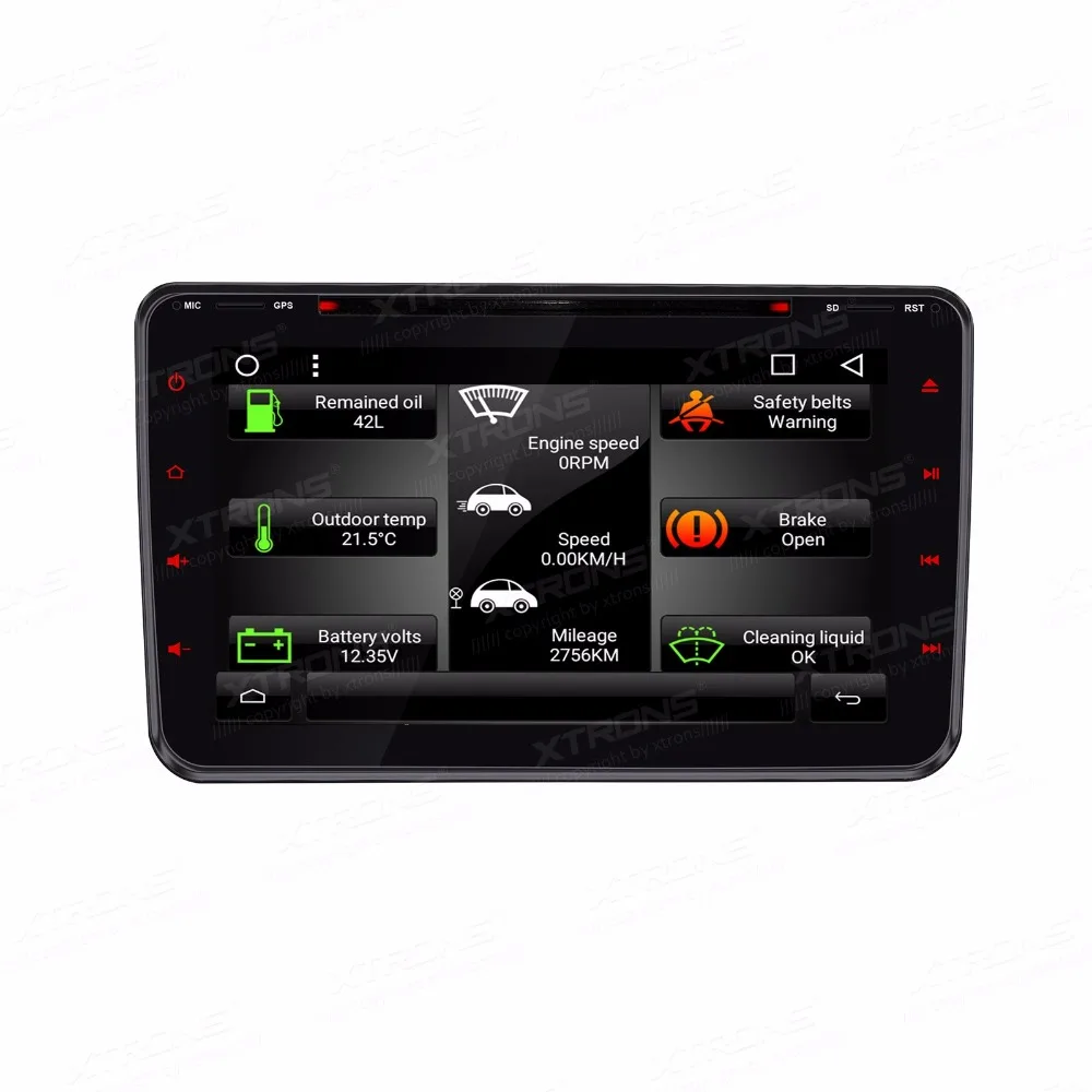 

XTRONS 8 inch Capacitive 2 din Head unit Car DVD Radio Player GPS Navigation for vw Golf MK6 Passat CC Magotan EOS/ Seat / Skoda