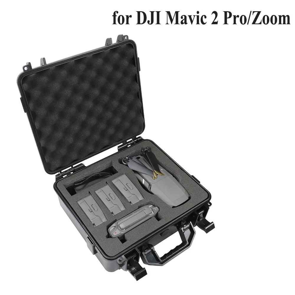 

Waterproof Safety Hardshell Suitcase Parrot Drone Suitcase Storage Box Storage Case for DJI Mavic 2 Zoom/Pro RC Quadcopter Drone