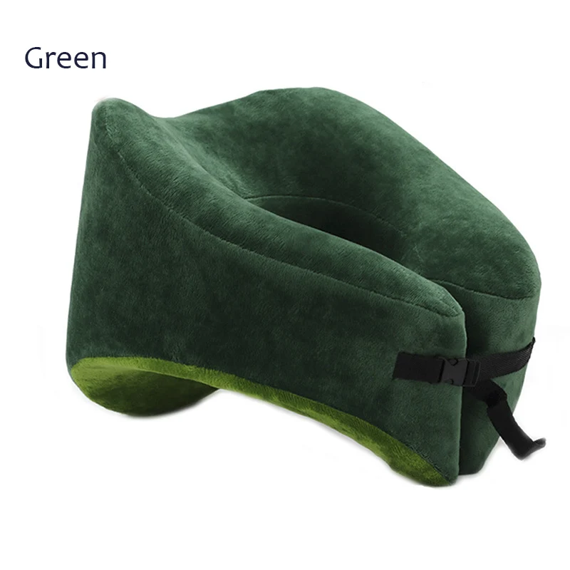 L075-U Shaped Neck Pillow Memory Foam Health Care Pillow Airplane Car Travel Pillows For Adults and Baby (9)