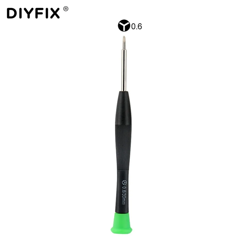 Фото Прецизионная отвертка DIYFIX P2, P5, Pentalobe 1,5, плоская головка, 1,5, крестовая, 0,6, Y-образный наконечник для MacBook мобильный телефон, MP3, инструменты для ремонта и открывания №4