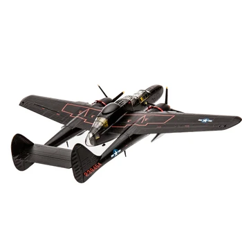 

P61 1:7 2 Black Widow The Fifth-generation Aircraft Model Alloy Military Static Model