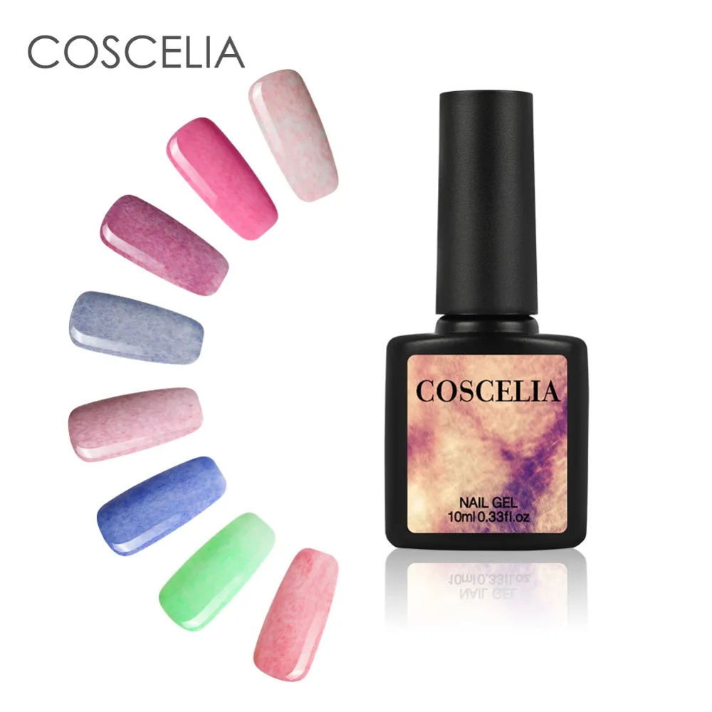 

COSCELIA 10ML Faux Fur Nail Gel 8 Colors For Choose Gel Nail Polish Vernis Semi Permanant Uv For Nail Art Permanent Gel Paint