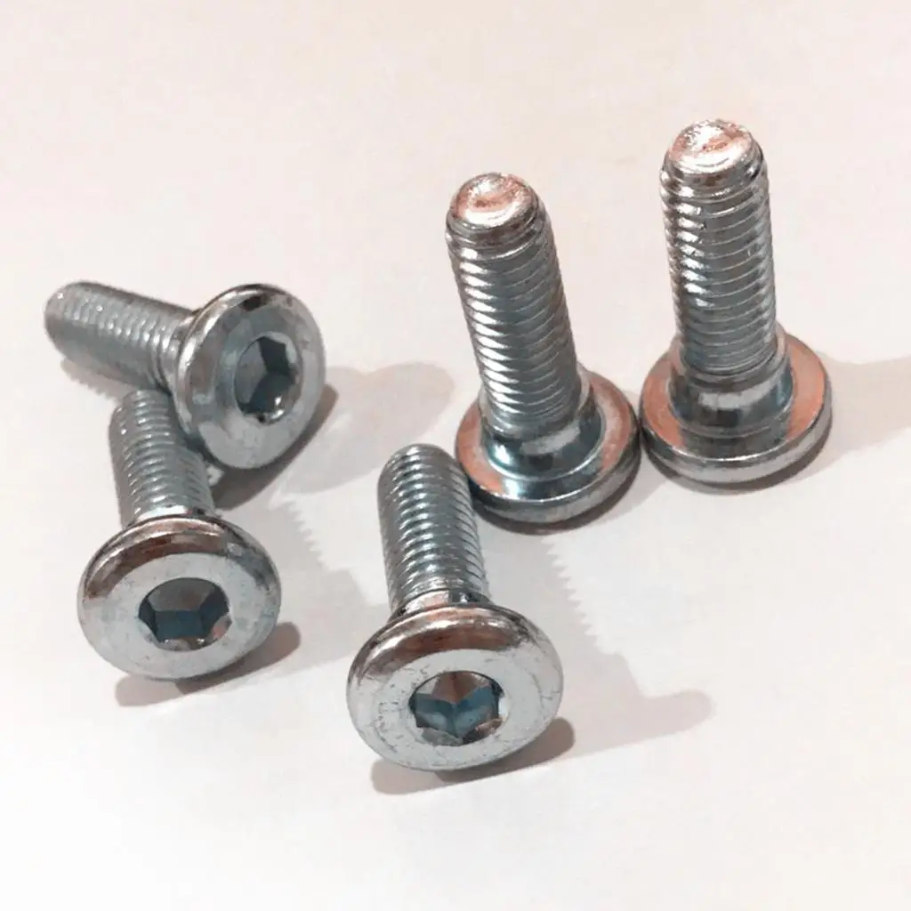 10 Pcs Stainless Steel Motorcycle Rear Brake Rotor Bolt Screw M8 x 20mm For Universal Motobike Anti-rust 2019 New