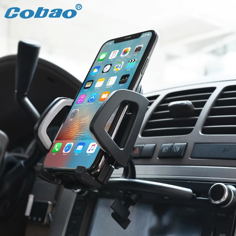 Coabao Movil CD de coche Soporte de ranura de tablero para teléfono móvil Soporte de para 4s/5/6s plus samsung galaxy s6|stand for mobile|soporte movilstand for - AliExpress