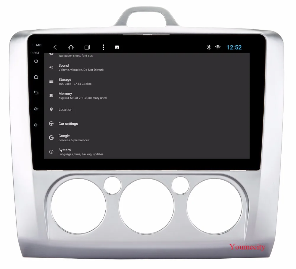 Clearance Android 9.0 Car dvd Player For Ford focus 2 3 2006 2007 2008 2009 2010 2011 IPS screen wifi+Radio 2GRAM Octa Core Video GPS 70