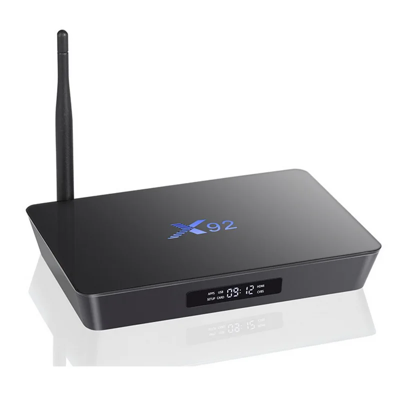 X92 3 ГБ ОЗУ 32 ГБ Восьмиядерный процессор Amlogic S912 Android 7.1.2 Smart tv Box 2,4/5,8G Wifi 4K 3D H.265 телеприставка медиаплеер PK X96 M8S