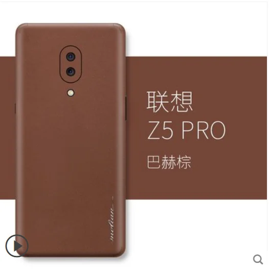 Для lenovo Z5 Pro Чехол роскошный из натуральной кожи. Вставьте 360 Градусов Кожаный чехол для телефона lenovo Z5 Pro - Цвет: for Lenovo Z5 Pro