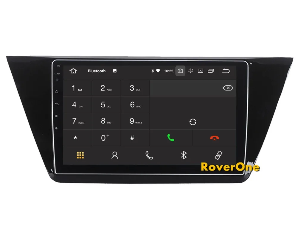 Perfect Car Multimedia Player For Volkswagen Touran 2016 2017 Octa Core Android 9.0 Touchscreen Autoradio Bluetooth GPS Navigation Radio 7