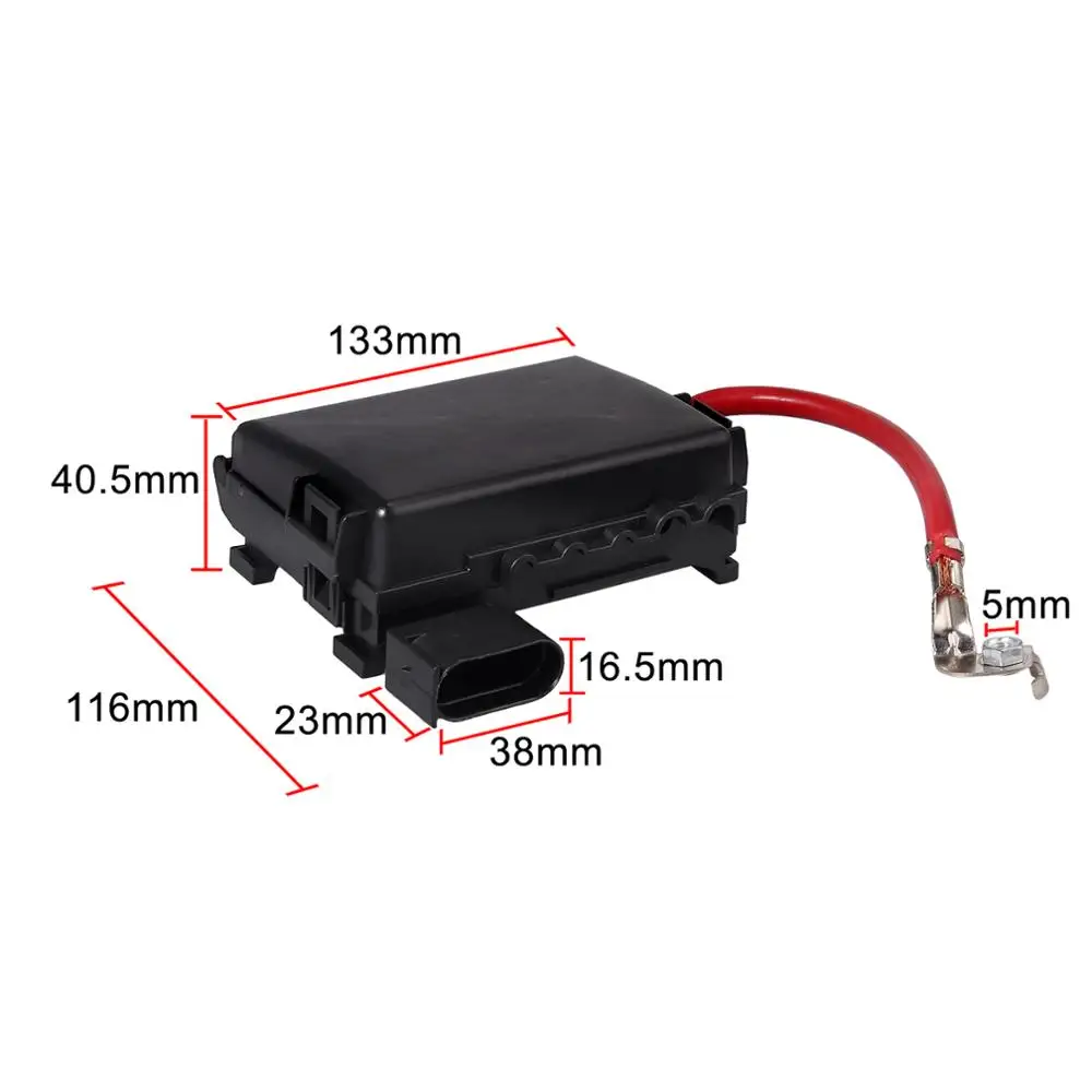 Новый блок предохранителей для VW Jetta/Bora Golf MK4 1999 2004 1J0937550A/B 1J0937550A 1J0937550B|Перемычки| |