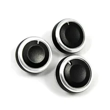 3 шт./компл. автомобильный Кондиционер тепловой переключатель регулятора для Honda City ac Ручка Nissan Qashqai 2012 переключатель регулятора температуры