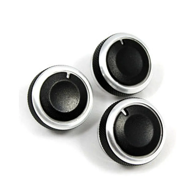 3pcs/set Car Air Conditioning Heat Control Switch Knob For Honda City
