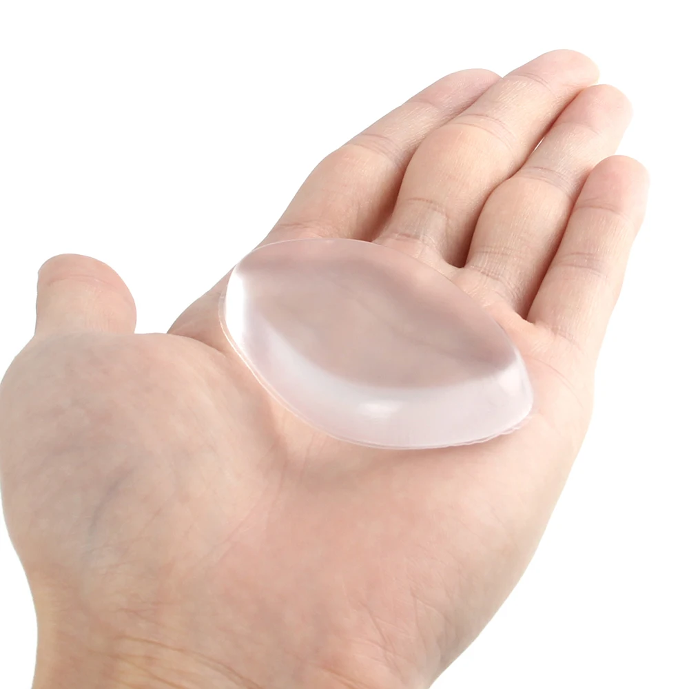 New Arrive 5Pcs Silicone Makeup Powder Puff Ellipse Jelly Transparent Cosmetic Beauty Make Up Tool For Foundation BB CC Cream (28)