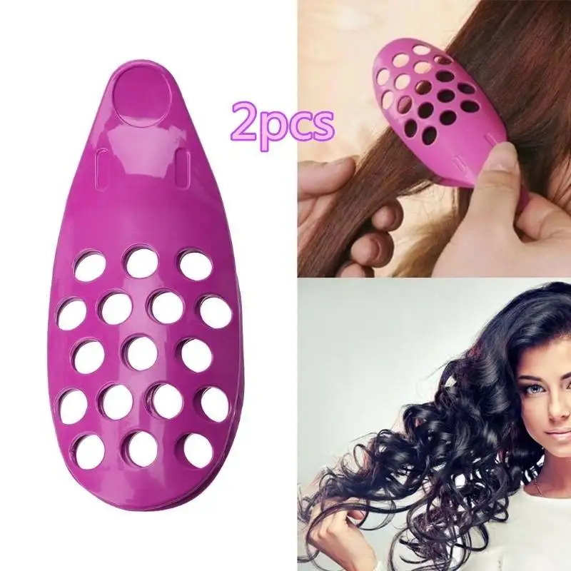 

1Pcs Hair Fringe Clip Front Bangs Curler Roller Holder Pin DIY Hair Styling Tool Salon Home