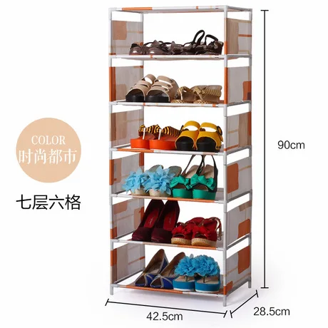 Шкафы для обуви стойка для хранения обуви домашняя мебель сборка стальная трубка+ Нетканая ткань chaussure rangement schoenen rek