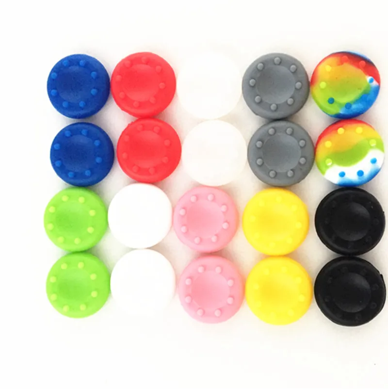 100 шт PS4 Силиконовый колпачок Thumbstick Thumb Stick защитный чехол для джойстика для PS4 Xbox one 360 контроллер PS4 Pro Slim