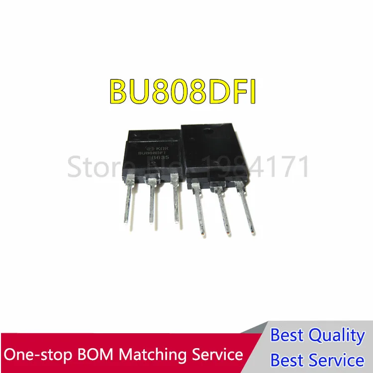 10 шт BU808DFI BU808 TO-3PF гарантия качества | Электронные компоненты и принадлежности