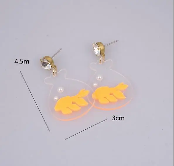 new fashion the goldfish water bag transparent fish tank carp drop