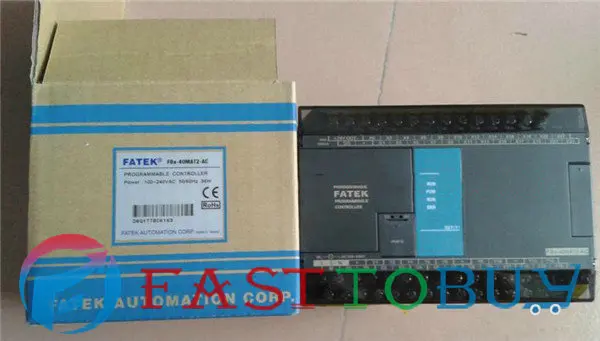 free shipping FBs-40MAT2-AC Fatek PLC 24VDC Digital input 24 transistor output 24 System Unit 1 COM New Original