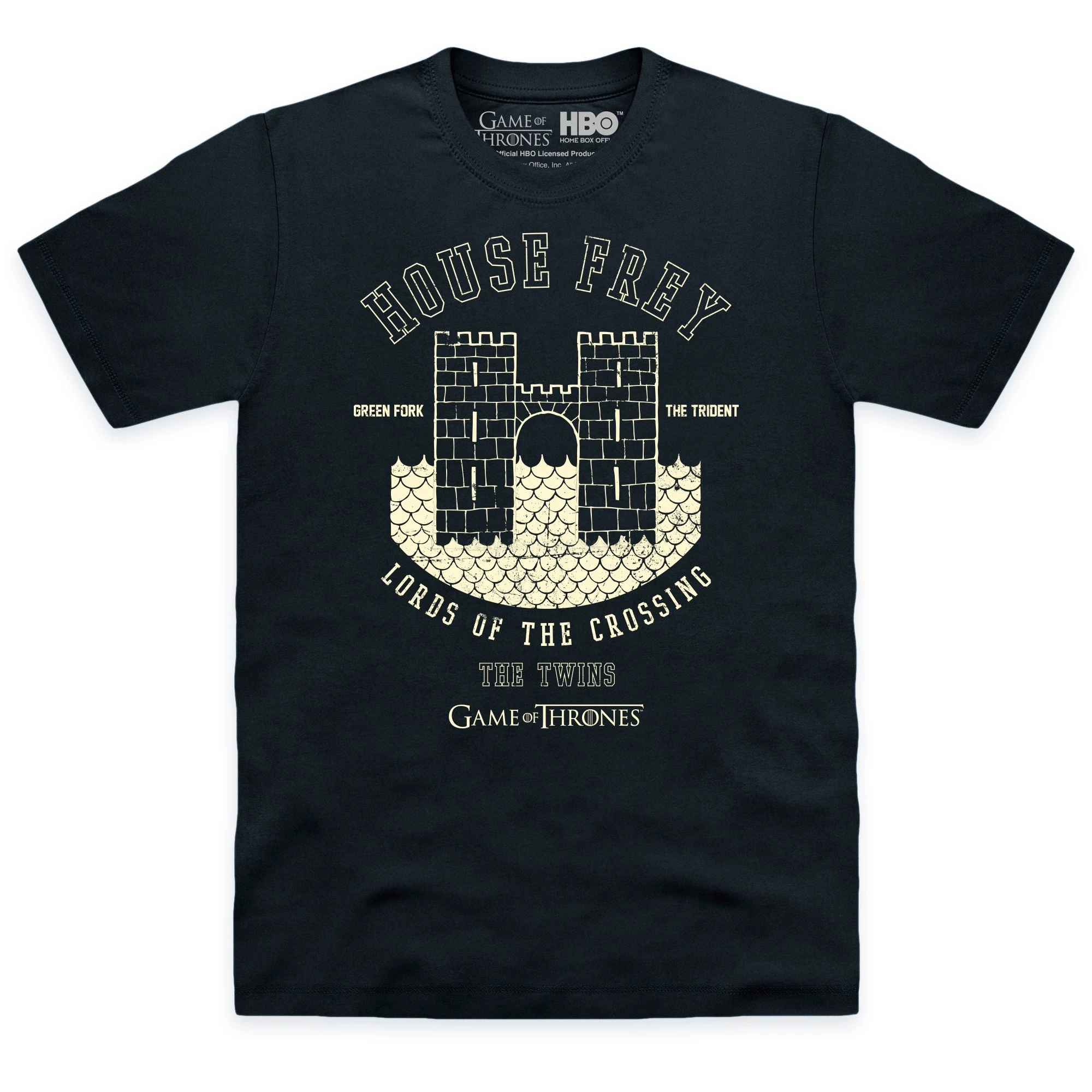 

GILDAN Brand Game Of Thrones - The Twins T-Shirt 2019 Summer Short Sleeve T-Shirt