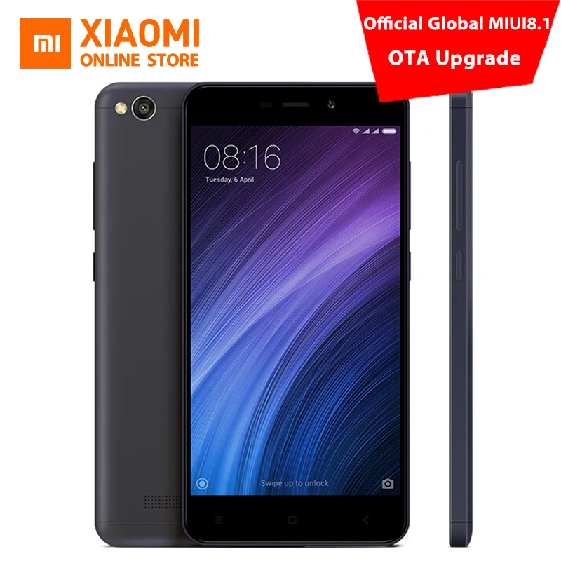 Цена за Xiaomi redmi 4а мобильный телефон snapdragon 425 quad core cpu 2 ГБ ram 16 ГБ rom 5.0 дюймов 13.0mp камера 3120 мАч батареи Цена за Xiaomi redmi 4а мобильный телефон snapdragon 425 quad core cpu 2 ГБ ram 16 ГБ rom 5.0 дюймов 13.0mp камера 3120 мАч батареи