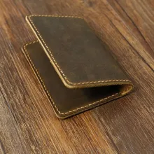 Кожаный минималистичный кошелек для карт/бумажник для карт с передним карманом/персонализированный кожаный тонкий чехол для карт, кошельки, гравировка