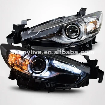 

For Mazda for ATENZA 2014-2015 year LED Head Lamps for original car with HID kit version LD