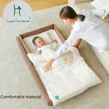 Луи модные детские кроватки для новорожденных спальный корзина для поездок, портативный складной