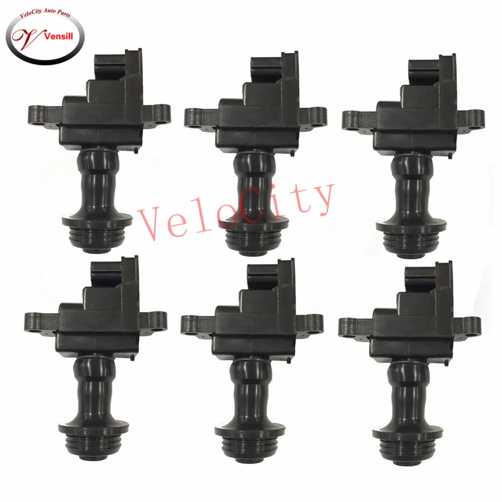 6 X катушки зажигания для 1999-2002 Skyline R34 2.5L 1999-2000 лавровый C35 Part No #22448-AA100 22448-5L300 MCP-1440 |