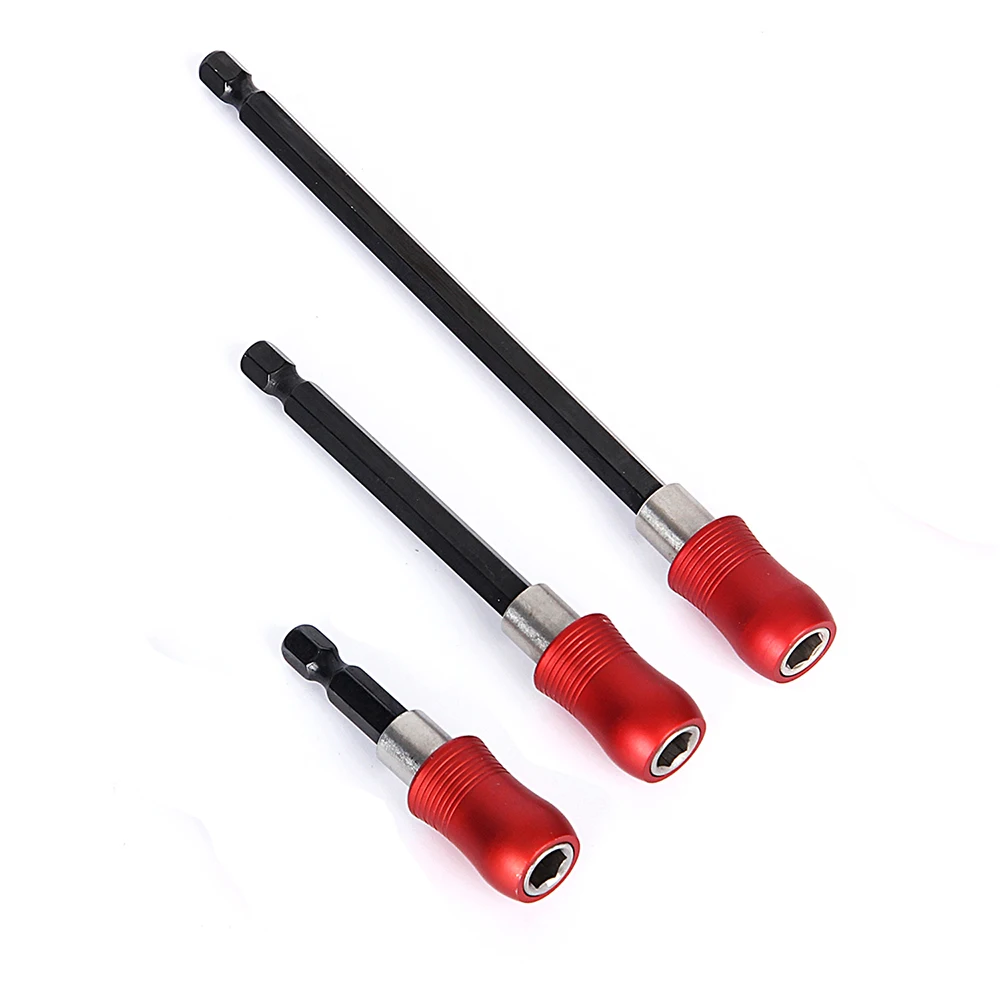 Hakkin 3Pcs 1/4" Hex Shank Extension Bar Socket Quick Release