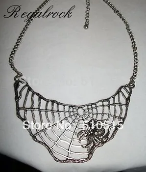 

Regalrock Gothic Marvel Spider Spin Web Pendant Necklace