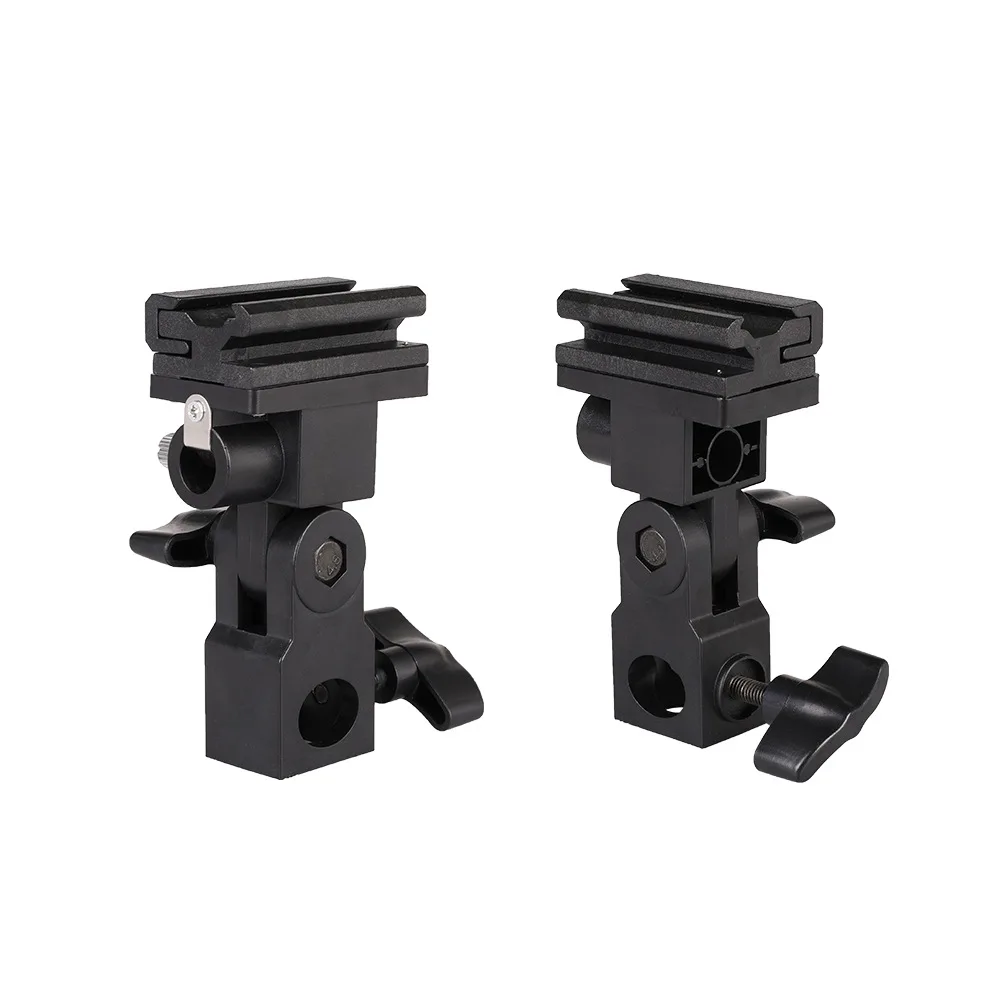 

High Quality B Type Flash Hot Shoe Adapter Trigger Umbrella Holder Swivel Light Stand Bracket