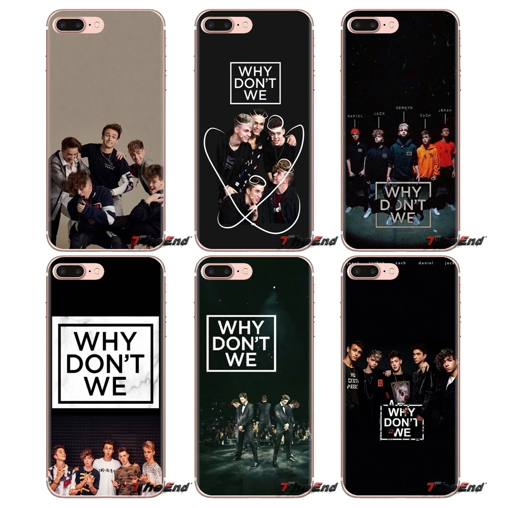 

Transparent Soft Shell Covers Why Dont We For Samsung Galaxy J1 J2 J3 J4 J5 J6 J7 J8 Plus 2018 Prime 2015 2016 2017