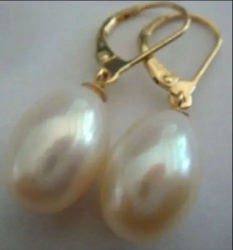 

HOT SELL - > 00011 south sea white pearl dangle earrings -Top quality free shipping