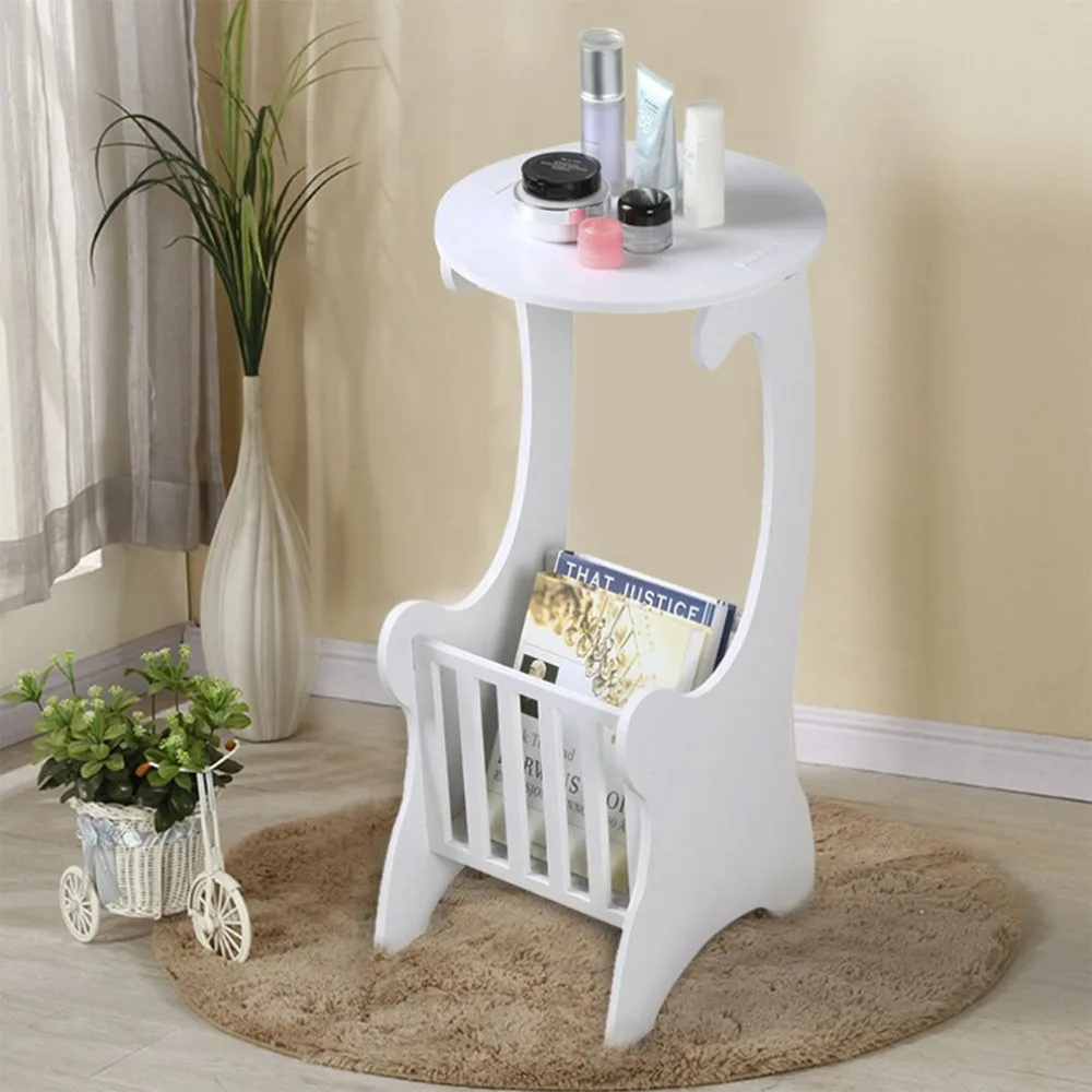 Wooden Magazine Storage Rack Sofa End Side Tea Desk Flower Display Stand Bedroom Bedside Table Modern Nightstand Home Furniture Wooden Magazine Storage Rack Sofa End Side Tea Desk Flower Display Stand Bedroom Bedside Table Modern Nightstand Home Furniture