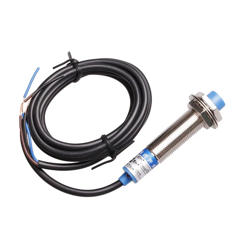 

M12 Three Wire DC NPN NC 5mm distance measuring capacitive proximity switch sensor - LJC12A3-5-Z/AX