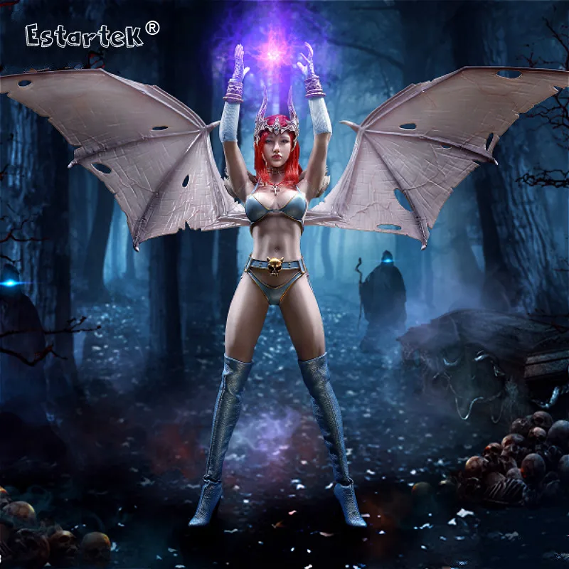 In-Stock 1//6 YMTOYS YMT012 /"God of Death/" Girl Female Custom Kit For Hot Toys