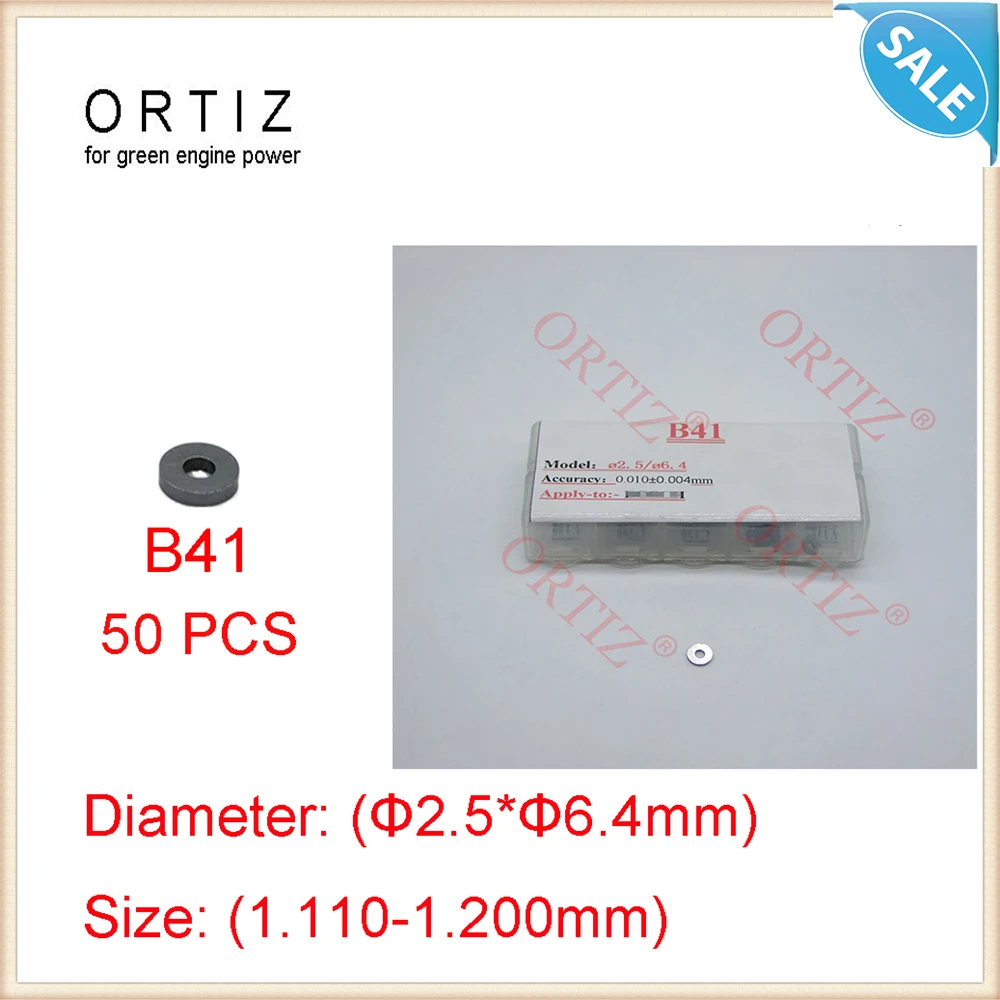 B41 common rail injector shims fuel injection adjustment Shim 1.110-1.200mm car accessories