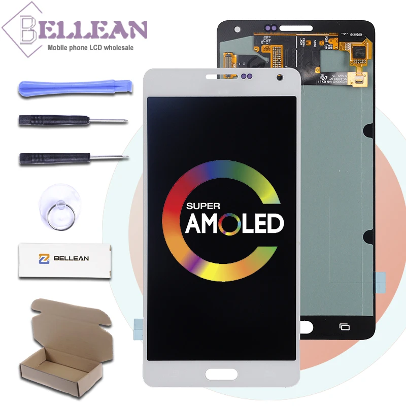 Dinamico Discount For Samsung Galaxy A700 Lcd A700F A700H LCD A7 2015 Display Touch Screen Digitizer Assembly Free Shipping+Tool